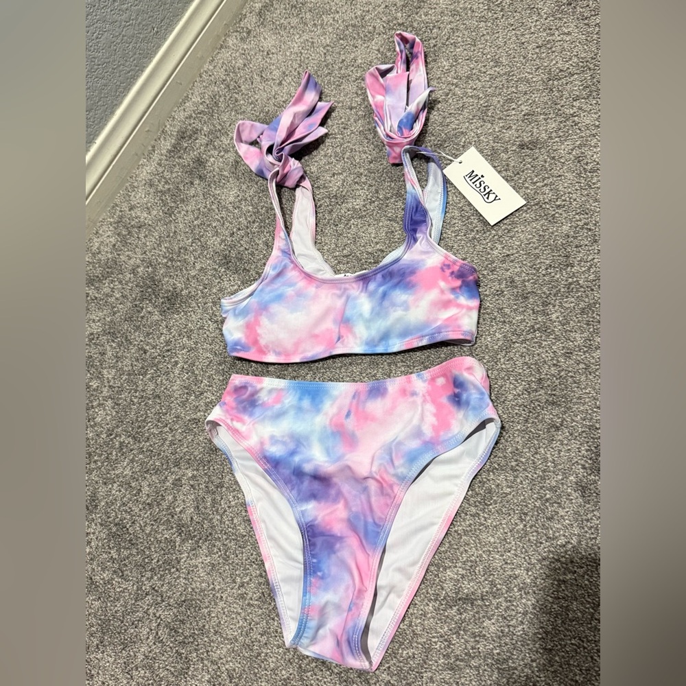 NEW Women’s XS Tie-Dye Bikini Set